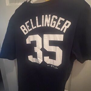 Nike Navy and White Bellinger 35 Tee